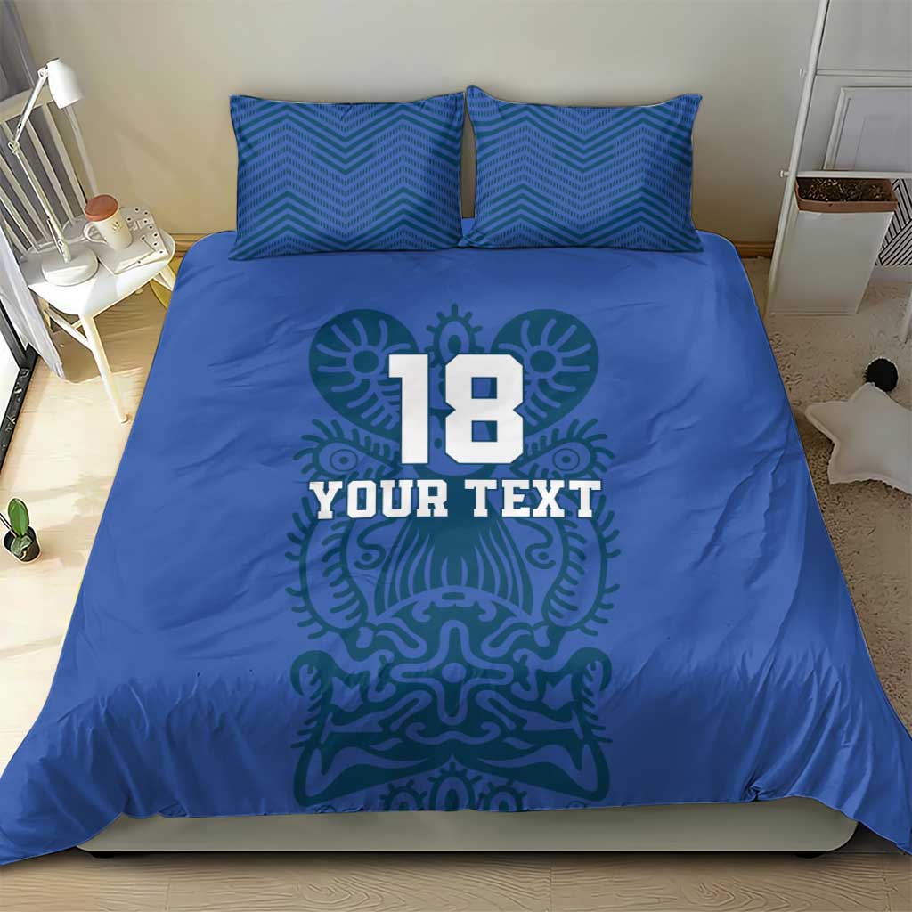 Custom Finland Football Champion Bedding Set Sami Pattern - Wonder Print Shop