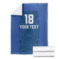 Custom Finland Football Champion Blanket Sami Pattern - Wonder Print Shop