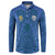Custom Finland Football Champion Button Sweatshirt Sami Pattern - Wonder Print Shop