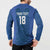 Custom Finland Football Champion Button Sweatshirt Sami Pattern - Wonder Print Shop