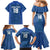 Custom Finland Football Champion Family Matching Mermaid Dress and Hawaiian Shirt Sami Pattern - Wonder Print Shop