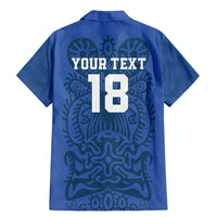 Custom Finland Football Champion Family Matching Mermaid Dress and Hawaiian Shirt Sami Pattern - Wonder Print Shop