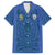 Custom Finland Football Champion Family Matching Puletasi and Hawaiian Shirt Sami Pattern - Wonder Print Shop
