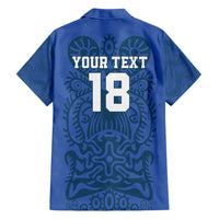 Custom Finland Football Champion Family Matching Puletasi and Hawaiian Shirt Sami Pattern - Wonder Print Shop