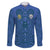 Custom Finland Football Champion Family Matching Puletasi and Hawaiian Shirt Sami Pattern - Wonder Print Shop