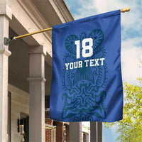 Custom Finland Football Champion Garden Flag Sami Pattern - Wonder Print Shop