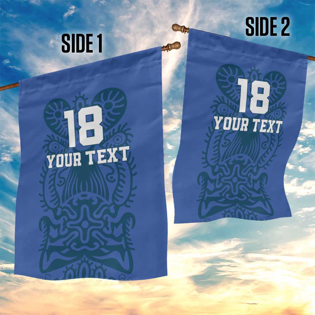 Custom Finland Football Champion Garden Flag Sami Pattern - Wonder Print Shop