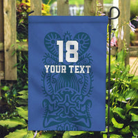 Custom Finland Football Champion Garden Flag Sami Pattern - Wonder Print Shop