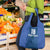 Custom Finland Football Champion Grocery Bag Sami Pattern - Wonder Print Shop