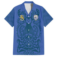 Custom Finland Football Champion Hawaiian Shirt Sami Pattern - Wonder Print Shop