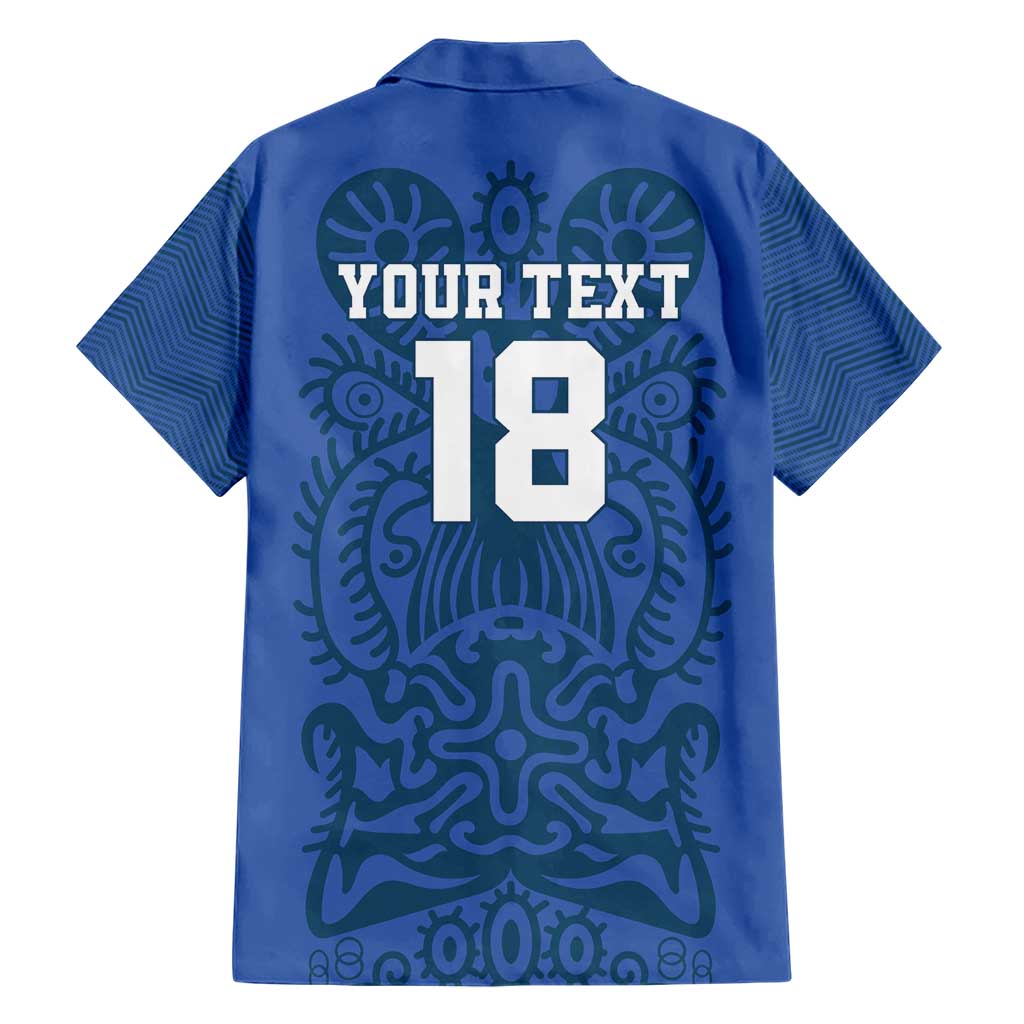 Custom Finland Football Champion Hawaiian Shirt Sami Pattern - Wonder Print Shop