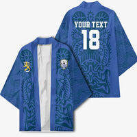 Custom Finland Football Champion Kimono Sami Pattern - Wonder Print Shop