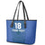 Custom Finland Football Champion Leather Tote Bag Sami Pattern - Wonder Print Shop