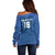 Custom Finland Football Champion Off Shoulder Sweater Sami Pattern - Wonder Print Shop