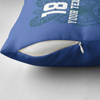 Custom Finland Football Champion Pillow Cover Sami Pattern - Wonder Print Shop