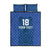 Custom Finland Football Champion Quilt Bed Set Sami Pattern - Wonder Print Shop
