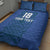 Custom Finland Football Champion Quilt Bed Set Sami Pattern - Wonder Print Shop