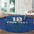 Custom Finland Football Champion Round Carpet Sami Pattern - Wonder Print Shop