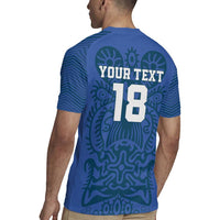 Custom Finland Football Champion Rugby Jersey Sami Pattern - Wonder Print Shop