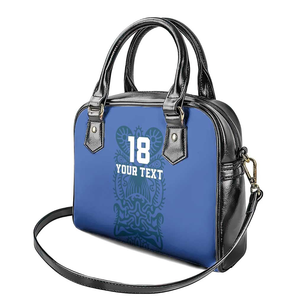 Custom Finland Football Champion Shoulder Handbag Sami Pattern - Wonder Print Shop