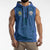 Custom Finland Football Champion Sleeveless Hoodie Sami Pattern - Wonder Print Shop