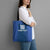 Custom Finland Football Champion Tote Bag Sami Pattern - Wonder Print Shop