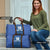 Custom Finland Football Champion Travel Bag Sami Pattern - Wonder Print Shop
