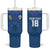 Custom Finland Football Champion Tumbler With Handle Sami Pattern - Wonder Print Shop