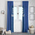 Custom Finland Football Champion Window Curtain Sami Pattern - Wonder Print Shop