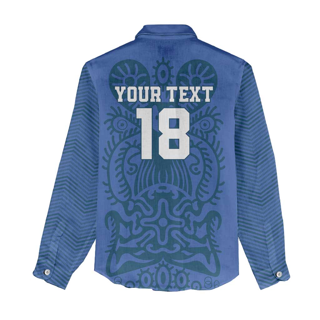 Custom Finland Football Champion Women Casual Shirt Sami Pattern - Wonder Print Shop
