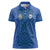 Custom Finland Football Champion Women Polo Shirt Sami Pattern - Wonder Print Shop
