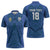 Custom Finland Football Champion Zipper Polo Shirt Sami Pattern - Wonder Print Shop