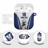 Finland Basketball Custom AirPods Case Wolf Mascot Dynamic Style - Wonder Print Shop
