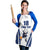Finland Basketball Custom Apron Wolf Mascot Dynamic Style - Wonder Print Shop