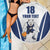 Finland Basketball Custom Beach Blanket Wolf Mascot Dynamic Style - Wonder Print Shop