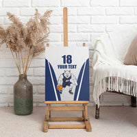 Finland Basketball Custom Canvas Wall Art Wolf Mascot Dynamic Style - Wonder Print Shop