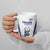 Finland Basketball Custom Ceramic Mug Wolf Mascot Dynamic Style - Wonder Print Shop