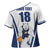 Finland Basketball Custom Cross Shoulder Shirt Wolf Mascot Dynamic Style - Wonder Print Shop
