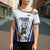 Finland Basketball Custom Cross Shoulder Shirt Wolf Mascot Dynamic Style - Wonder Print Shop