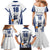 Finland Basketball Custom Family Matching Mermaid Dress and Hawaiian Shirt Wolf Mascot Dynamic Style - Wonder Print Shop