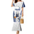 Finland Basketball Custom Family Matching Mermaid Dress and Hawaiian Shirt Wolf Mascot Dynamic Style - Wonder Print Shop