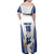 Finland Basketball Custom Family Matching Off Shoulder Maxi Dress and Hawaiian Shirt Wolf Mascot Dynamic Style - Wonder Print Shop