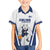 Finland Basketball Custom Family Matching Tank Maxi Dress and Hawaiian Shirt Wolf Mascot Dynamic Style - Wonder Print Shop