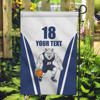 Finland Basketball Custom Garden Flag Wolf Mascot Dynamic Style - Wonder Print Shop