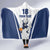 Finland Basketball Custom Hooded Blanket Wolf Mascot Dynamic Style - Wonder Print Shop