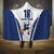 Finland Basketball Custom Hooded Blanket Wolf Mascot Dynamic Style - Wonder Print Shop