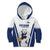 Finland Basketball Custom Kid Hoodie Wolf Mascot Dynamic Style - Wonder Print Shop