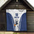 Finland Basketball Custom Quilt Wolf Mascot Dynamic Style - Wonder Print Shop