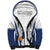 Finland Basketball Custom Sherpa Hoodie Wolf Mascot Dynamic Style - Wonder Print Shop