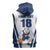 Finland Basketball Custom Sleeveless Hoodie Wolf Mascot Dynamic Style - Wonder Print Shop